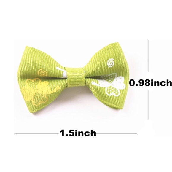 60 PIECES (30 Pairs) Mini Bow Ties - Picture 3 of 3